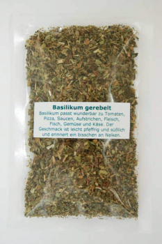 Preview: Basilikum gerebelt Preview: Basilikum-gerebelt-Tüte