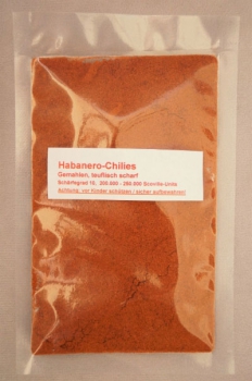 Preview: Habanero Chilis gemahlen Preview: Chili Habanero Tüte