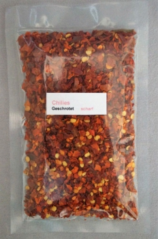 Preview: Chilis geschrotet Preview: Chilis geschrotet Tüte