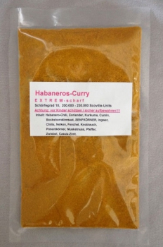 Curry Habaneros Tüte