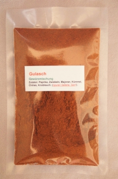 Gulasch Gewürzmischung Tüte Gulasch Gewürzmischung Tüte