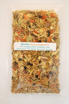 Gurken-Einmachgewürz-Tüte Gurken-Einmachgewürz-Tüte