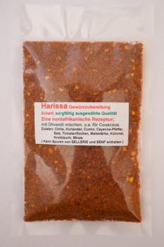 Preview: Harissa Gewürzzubereitung exklusiv Preview: Harissa-Exklusiv-Tüte