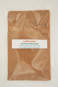 Lebkuchen-Gewürzmischung-Tüte Lebkuchen-Gewürzmischung-Tüte