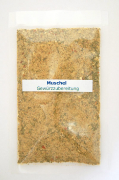 Muschel-Gewürzzubereitung-Tüte Muschel-Gewürzzubereitung-Tüte