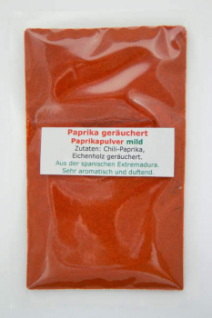 Preview: Paprika geräuchert mild Preview: Paprika-geräuchert-mild-Tüte