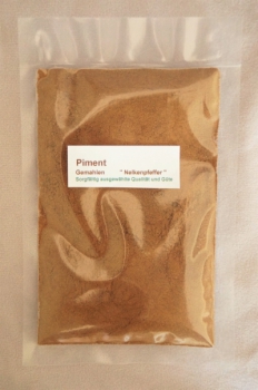 Piment gemahlen Tüte