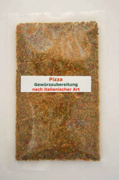 Pizza-Gewürzzubereitung-Tüte