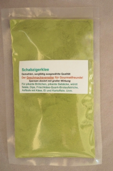 Preview: Schabziger Klee gemahlen Tüte