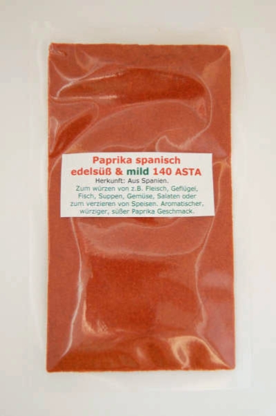 Paprika-edelsüß-140-Spanisch-Tüte Paprika-edelsüß-140-Spanisch-Tüte